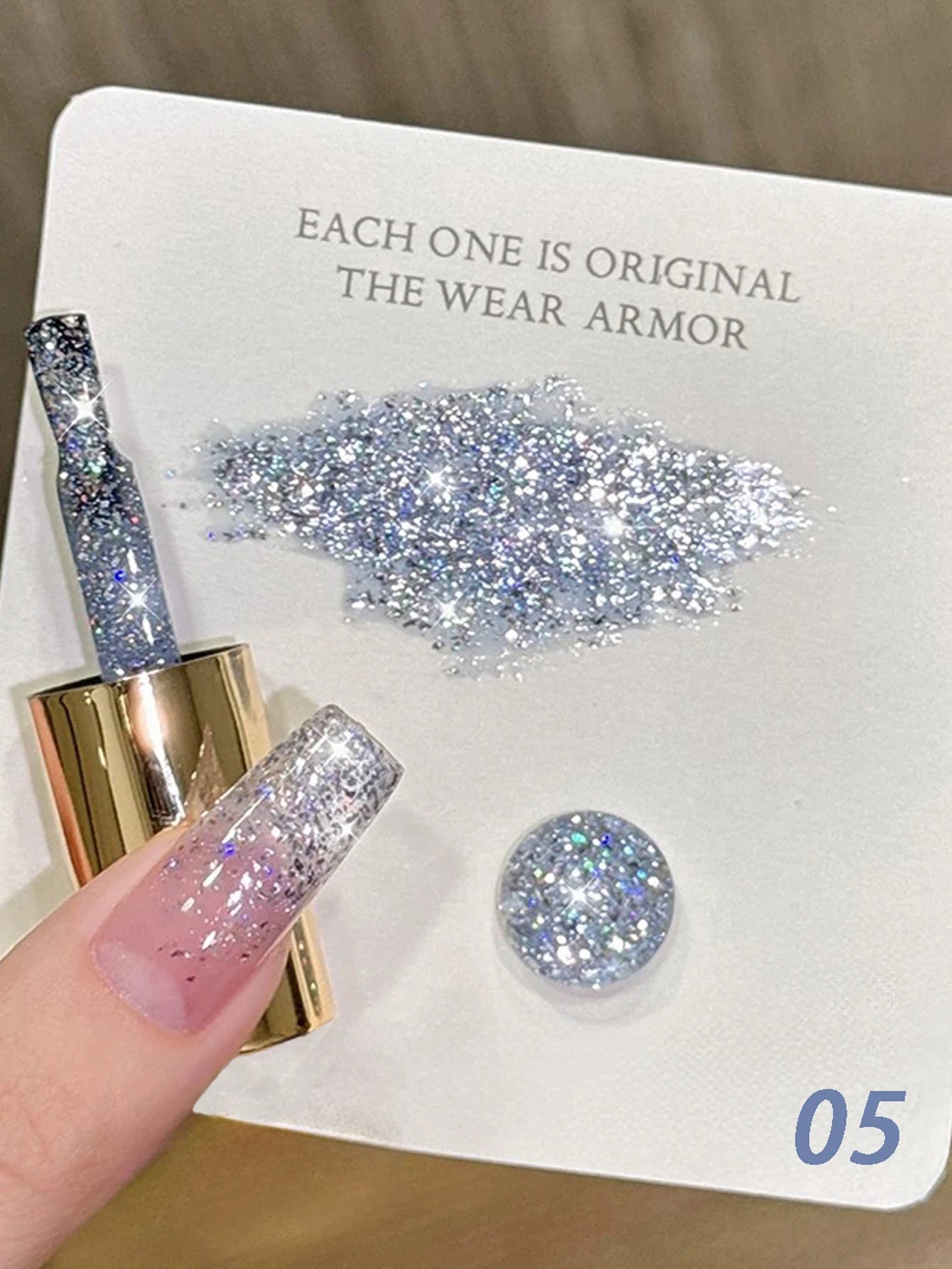 Gel Vernis Éclat Oolong 12 ml - MISS SHAKAN