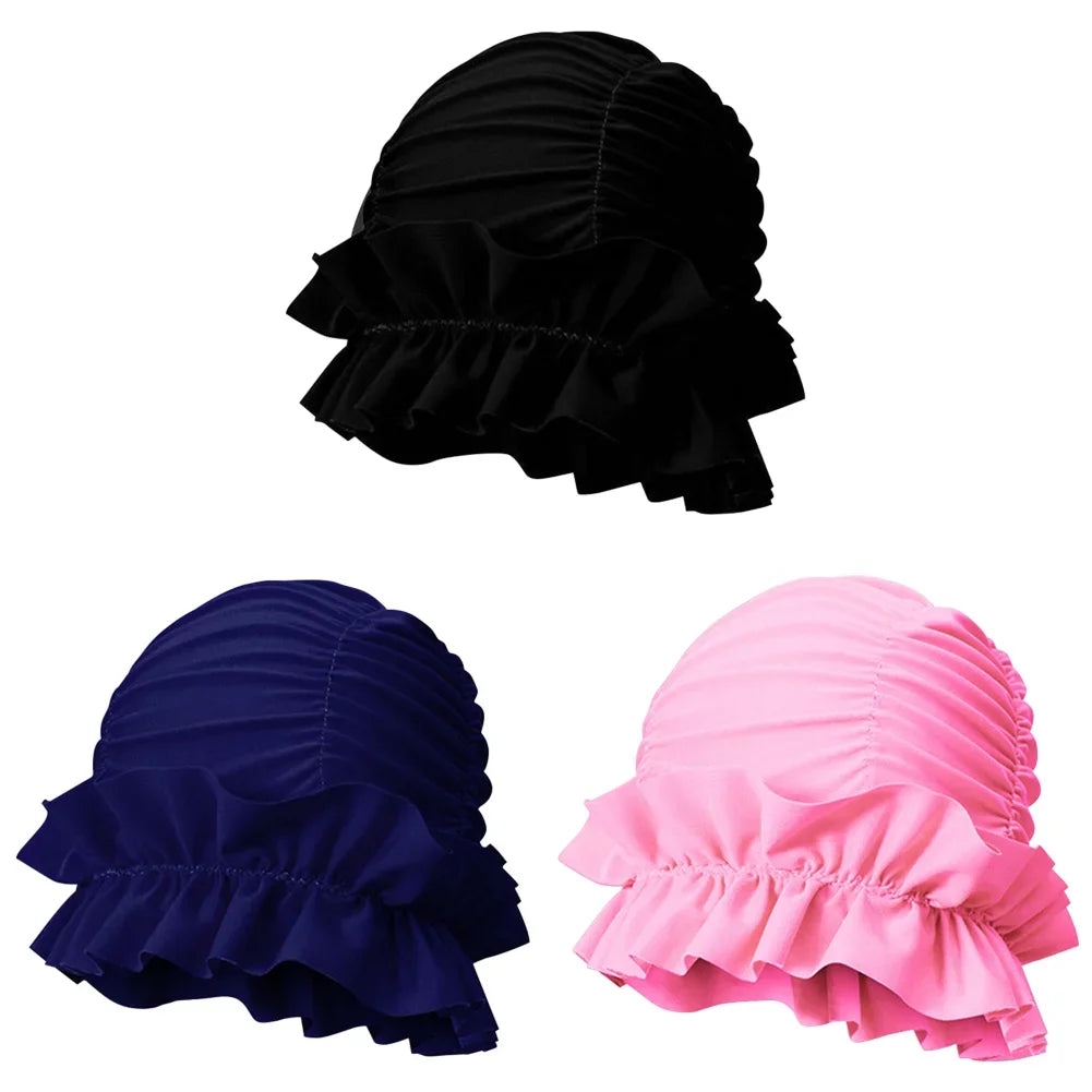 Bonnet de Bain Plissé Élégant pour Femmes - JOCESTYLE