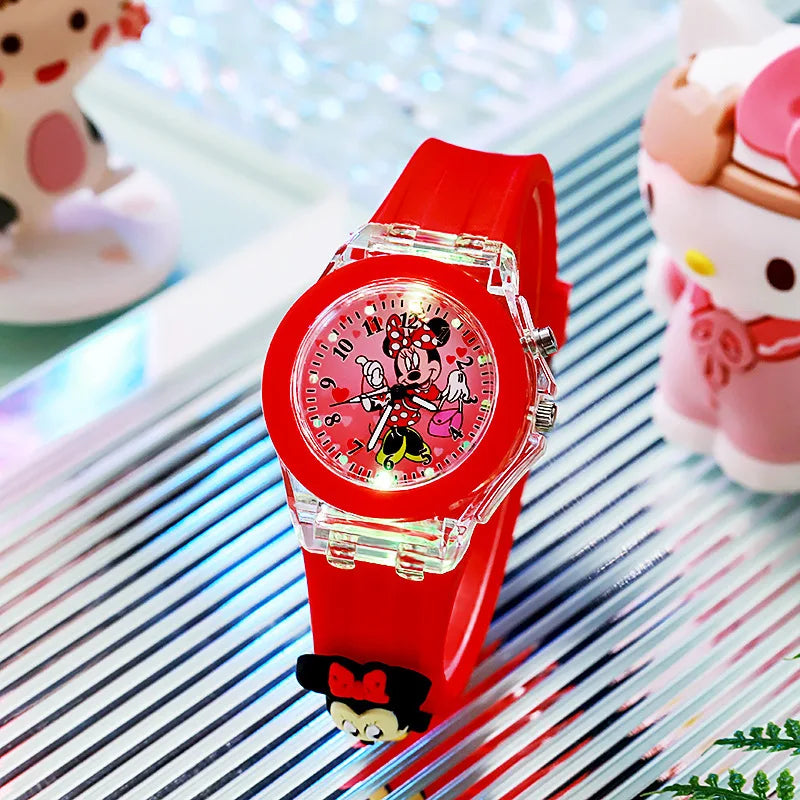 Montre Électronique Minnie Mouse - Cadeau Enfant Joyeux
