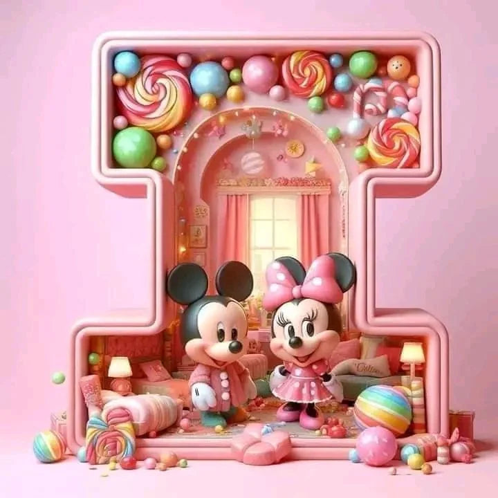 Minnie Magique : Peinture Diamant Créative