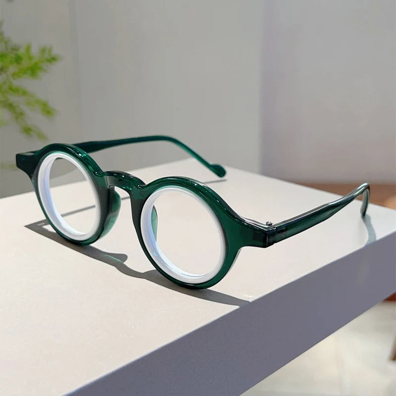 Lunettes Rétro KAMMPT - Style Circulaire Unisexe