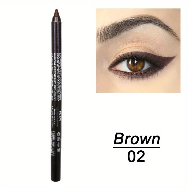 Crayon Eyeliner Brillant et Imperméable Multicolore