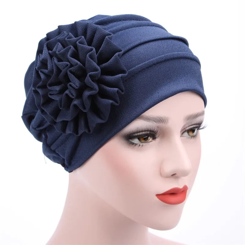 Turban Floral Élégant pour Femme