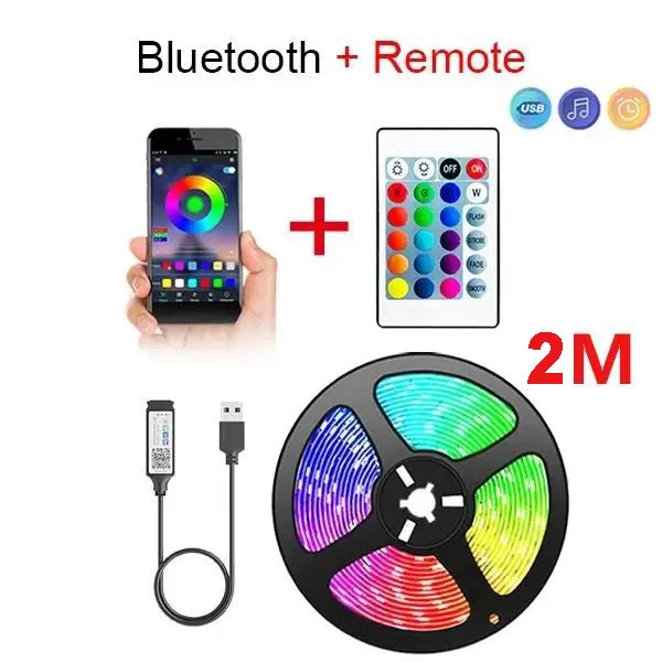 Éclairage LED RGB TV avec contrôle Bluetooth