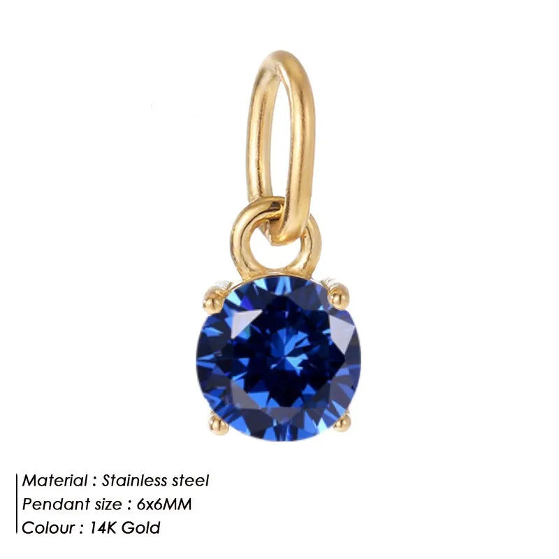 Mini Charme Élégant en Acier Inoxydable