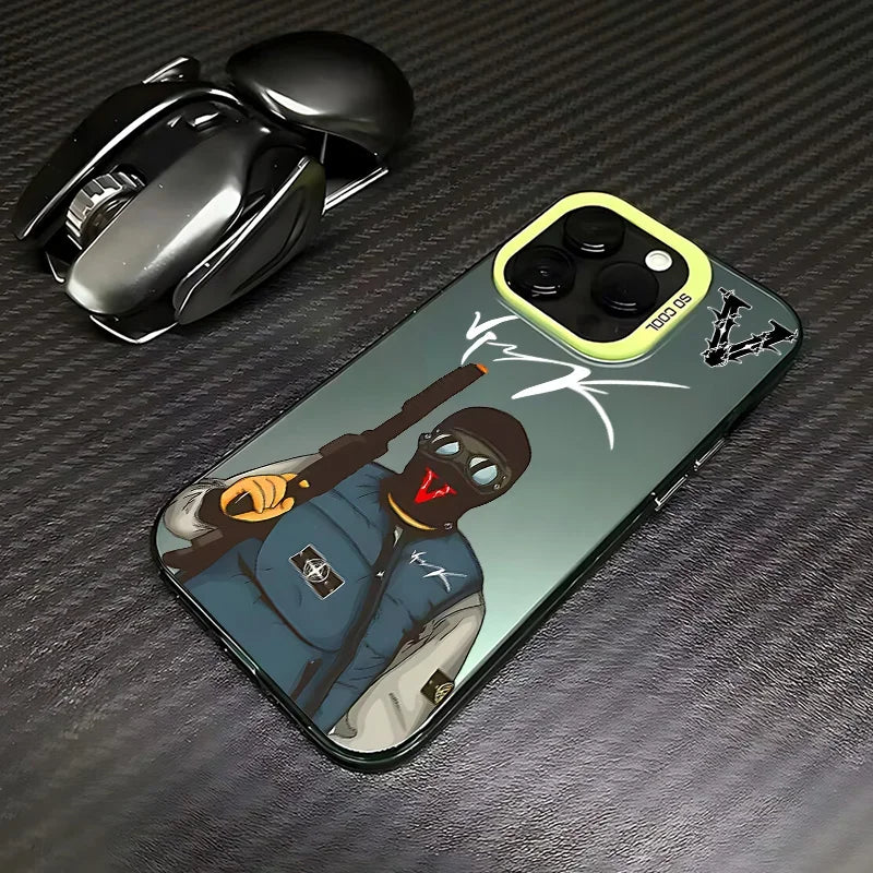 Coque VRUNK Argentée Anti-Chocs