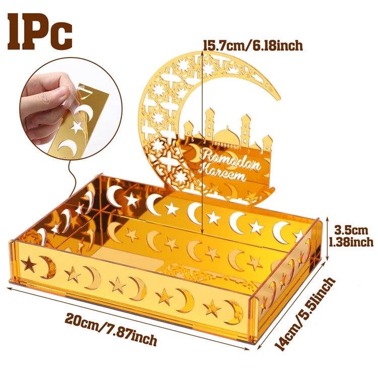 Ramadan Acrylic Eid Table Centerpiece