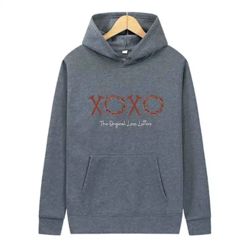 Chic Streetwear Unisex Hoodie - Cozy Polyester Style