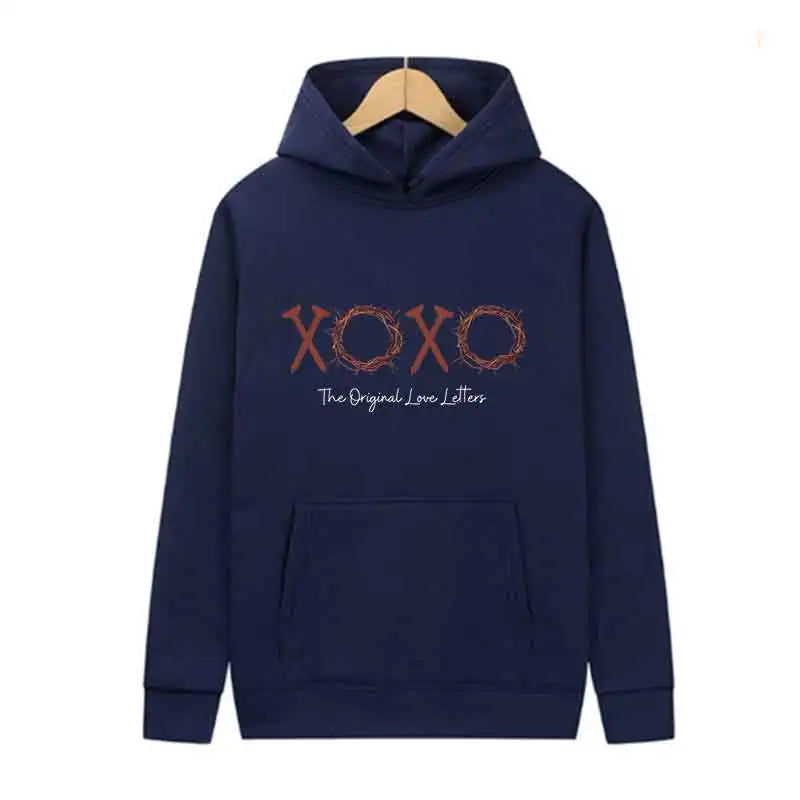 Chic Streetwear Unisex Hoodie - Cozy Polyester Style