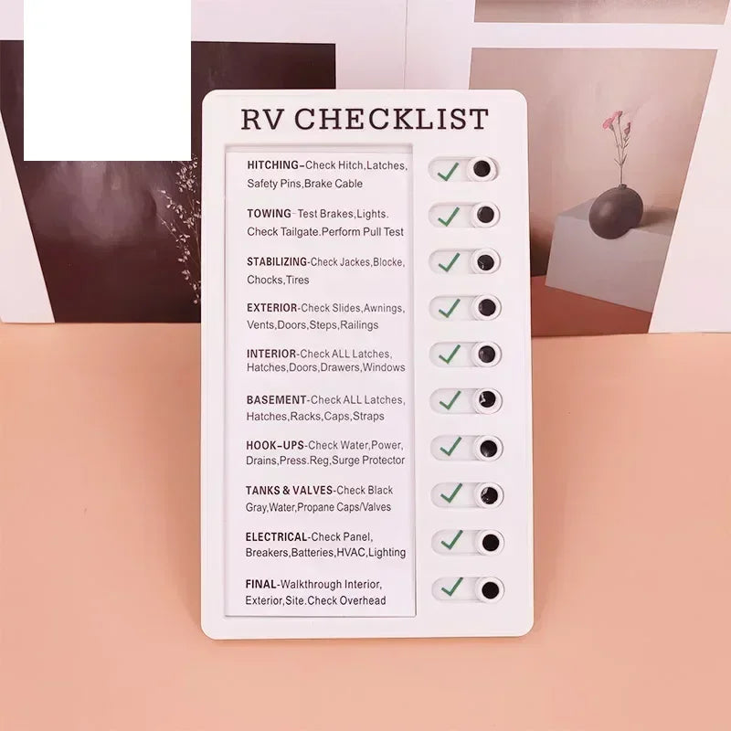 Tableau Mémo Réutilisable FUYAOZHISHANG 20x12 cm