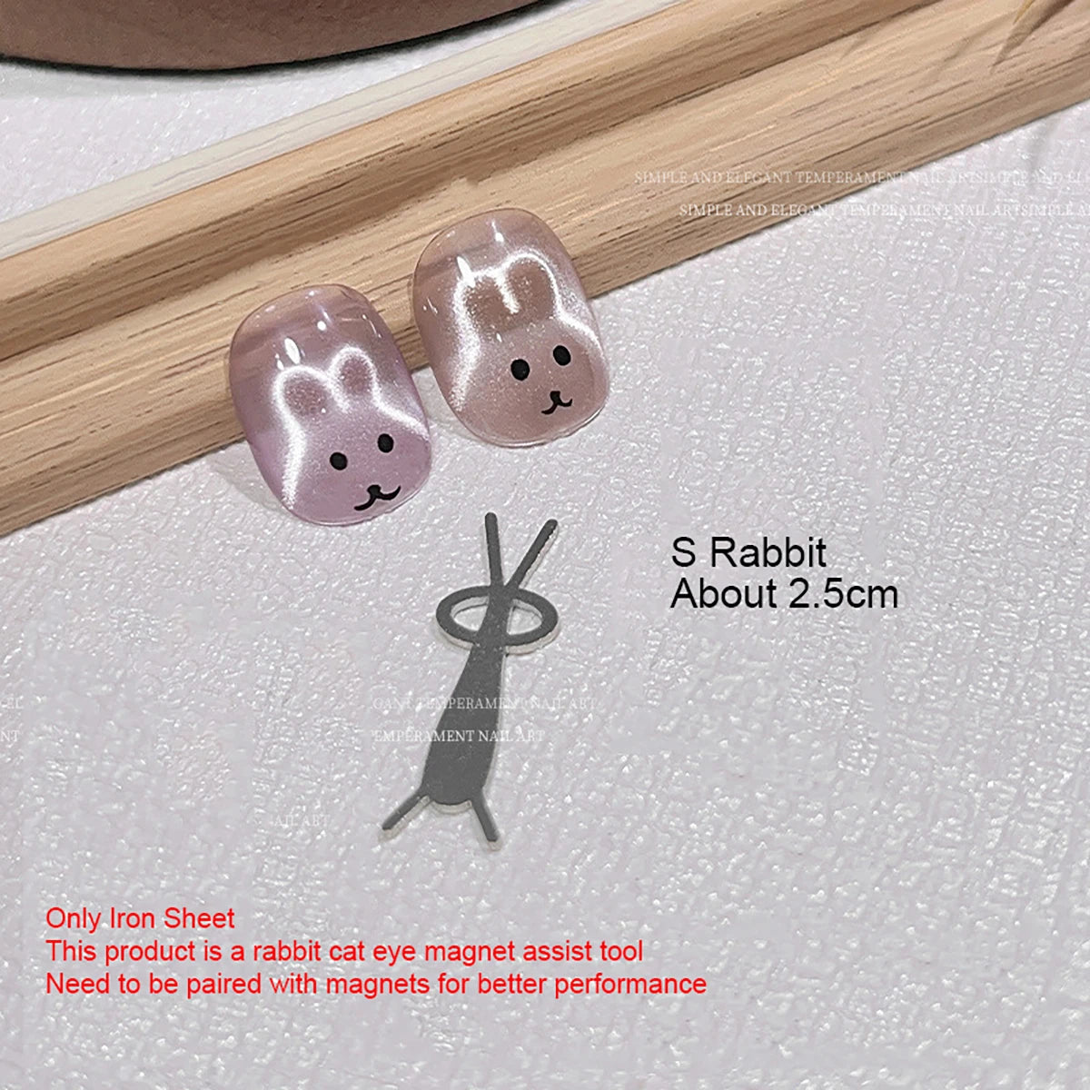 Cœur Magique pour Nail Art