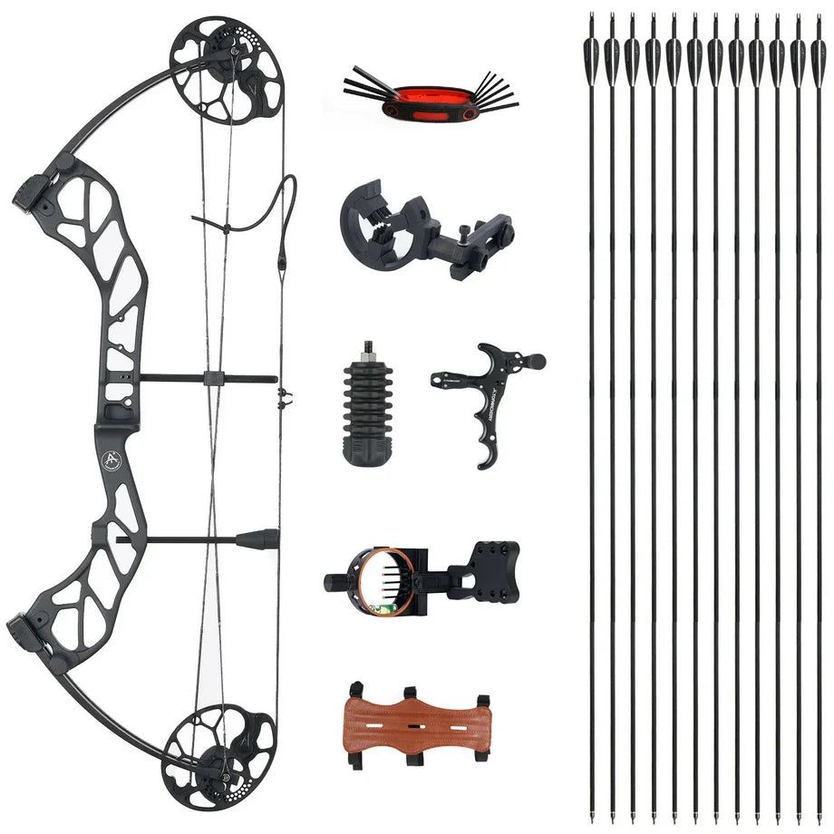 Flèche Composée 19-70lbs Réglable Ambidextre Adulte