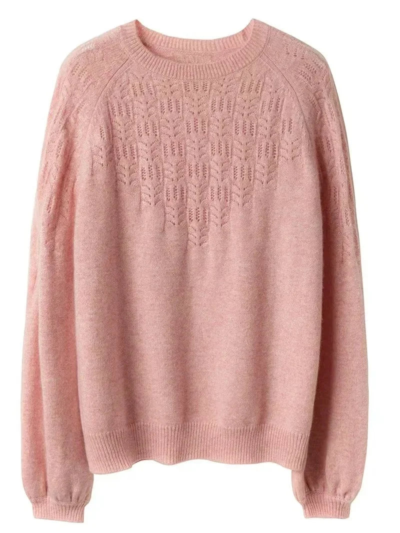 Pull Élégance Française à Manches Lanternes