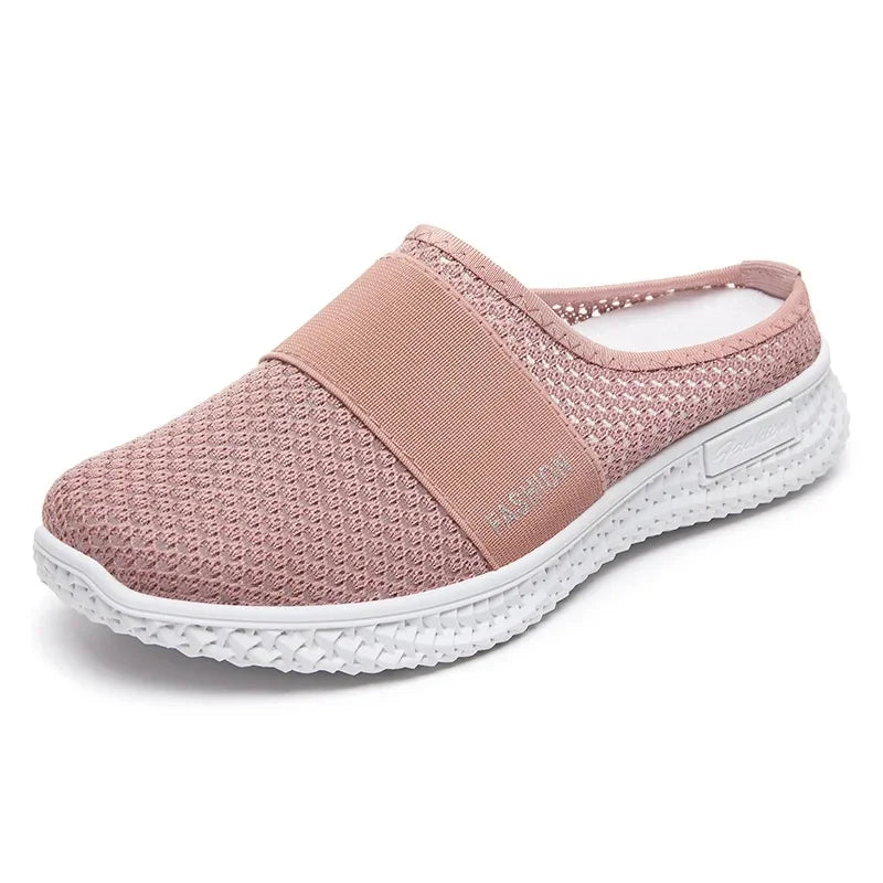 Breezy Slip-On Flats: Stylish Summer Comfort for Her