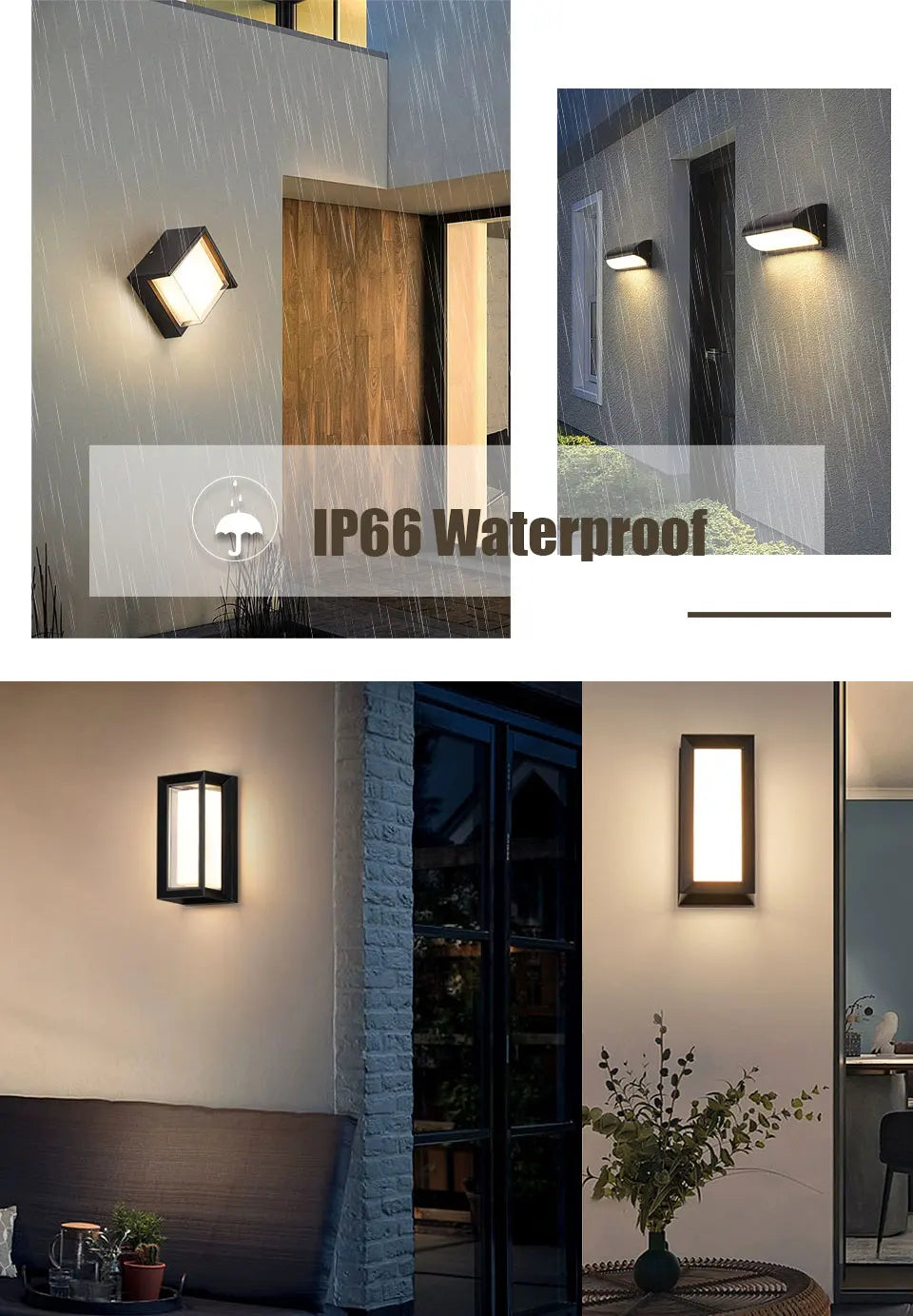 Applique LED Radar 16W - Lumière Extérieure Intelligente