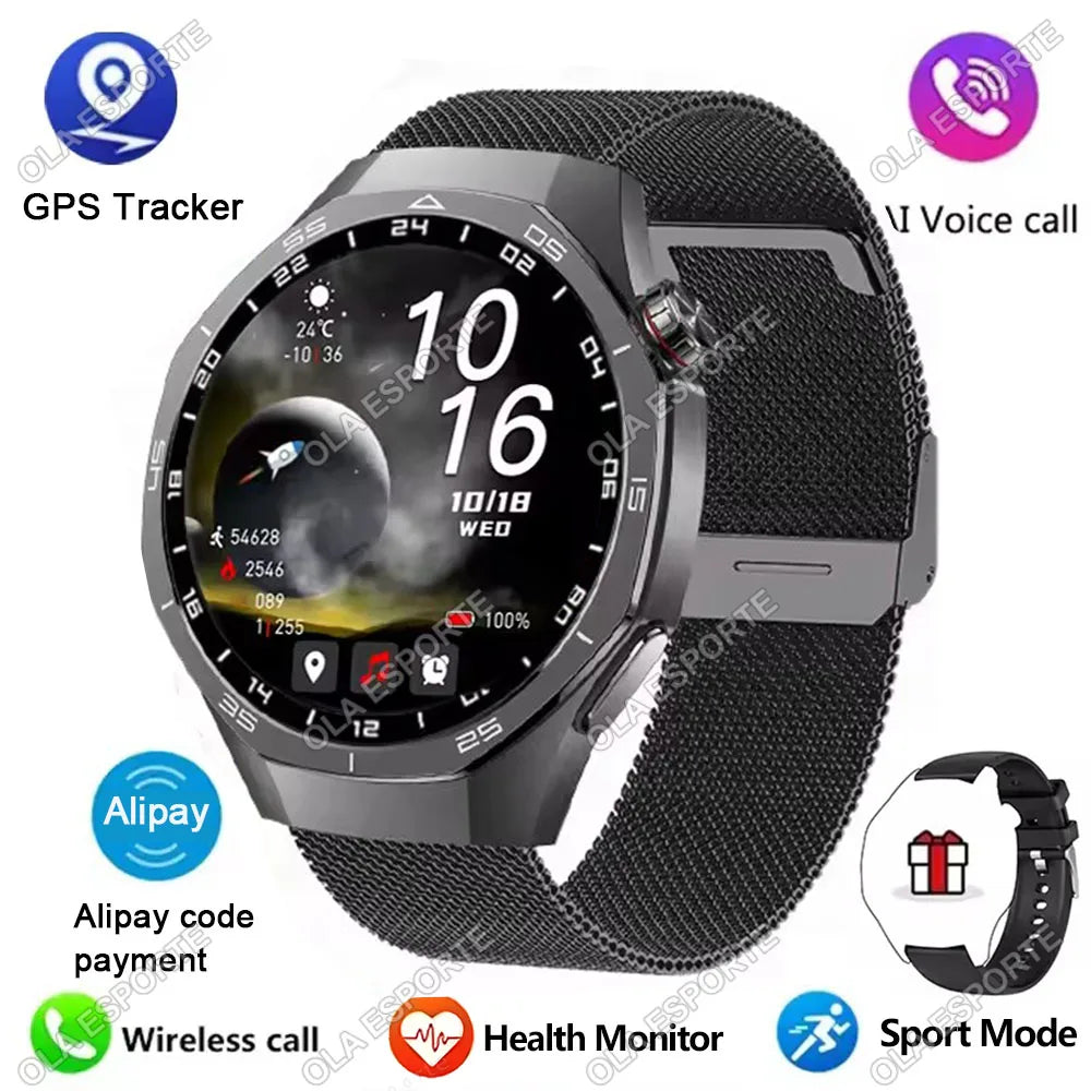 SmartWatch 5 Pro: AMOLED GPS Fitness Tracker