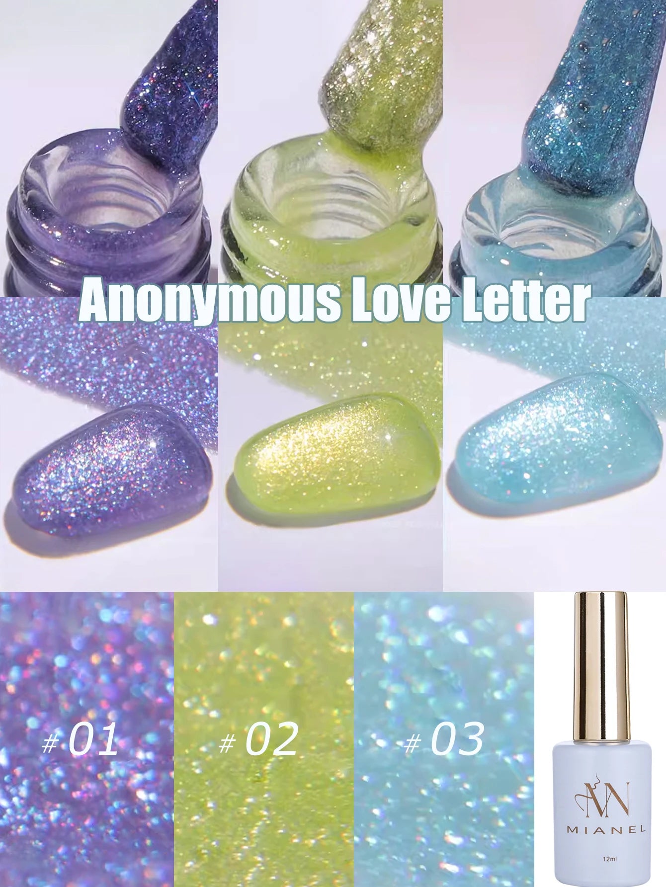 Gel Vernis Éclat Oolong 12 ml - MISS SHAKAN