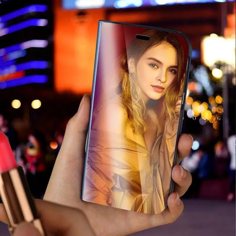 Étui Miroir Intelligent pour Samsung & Huawei