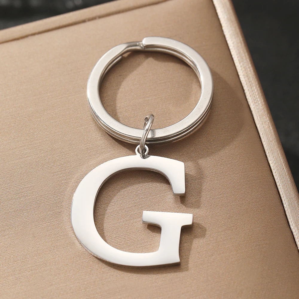 Porte-clés suspendu en acier inoxydable - Élégance quotidienne