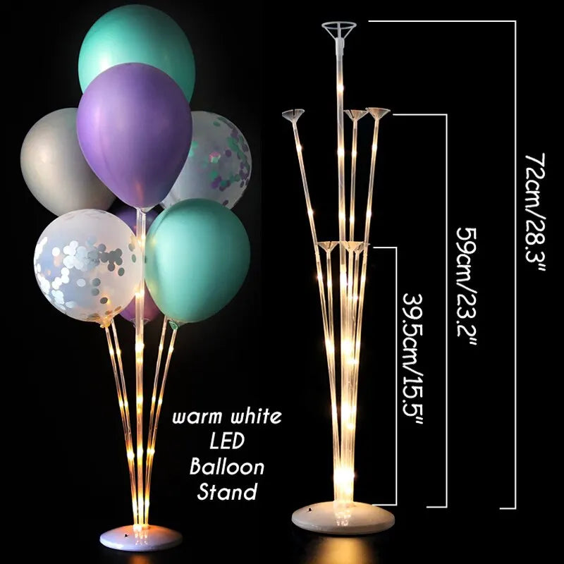 Colonne LED Festive pour Ballons