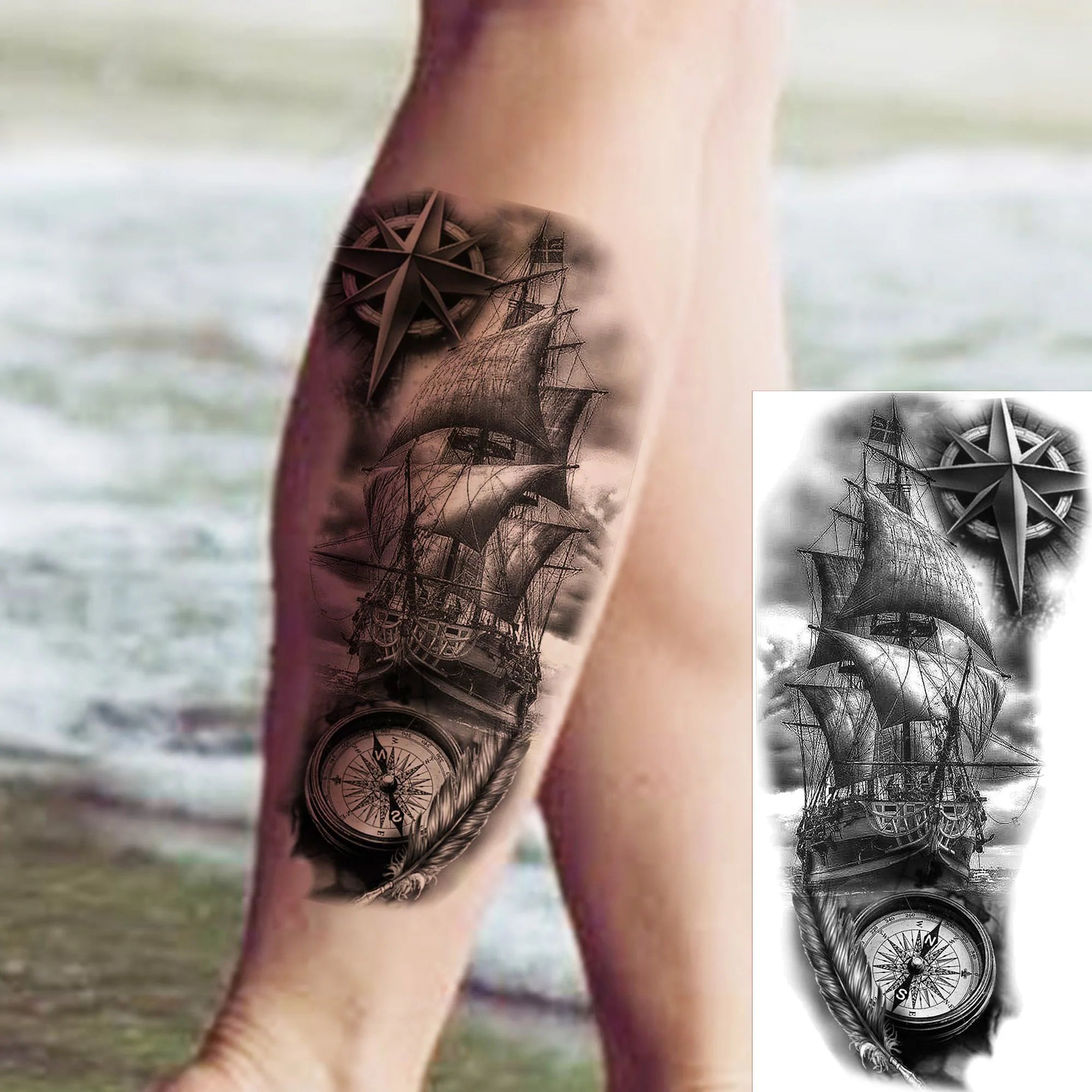 Tatouages Pirates Nautiques Éternels