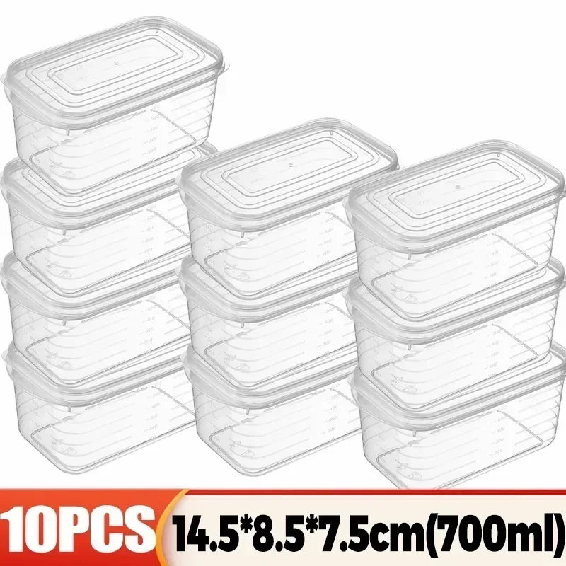 Boîte de conservation fraîcheur 700ml - Transparent