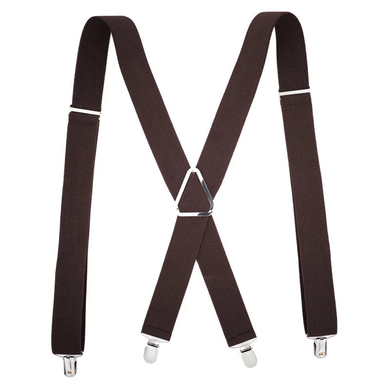 Vintage Elastic Suspenders for All Occasions
