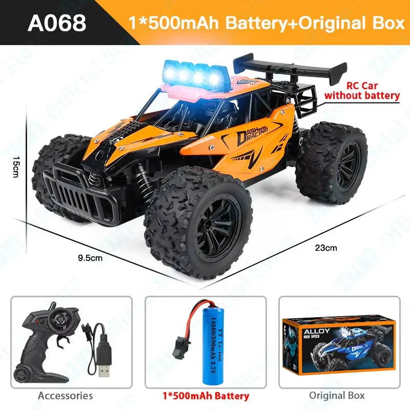 ZWN 2WD RC Tout-Terrain LED 1:16