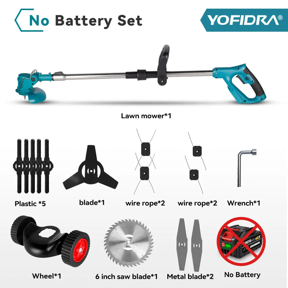 Tondeuse YOFIDRA Électrique Portable 18V Ajustable