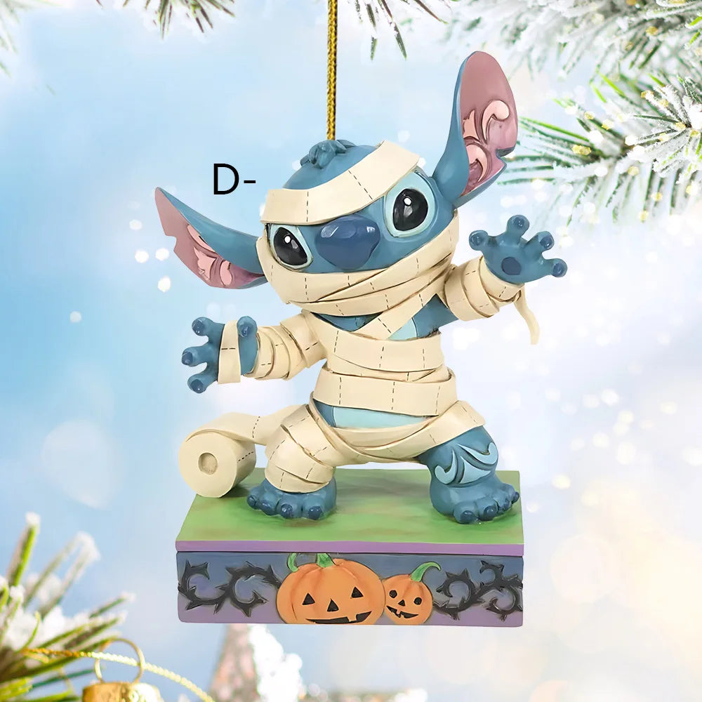 Boule de Noël Stitch en acrylique 2D