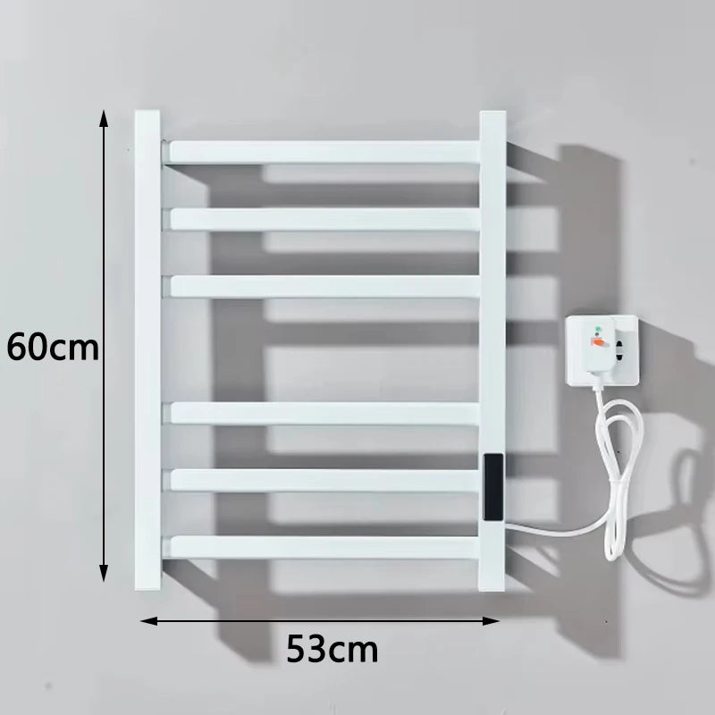 Sèche-serviettes Électrique Inox à Affichage Digital