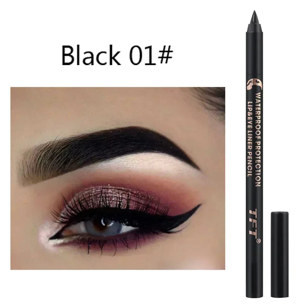 Blue-Brown Gel Eyeliner: Long-Lasting & Smooth