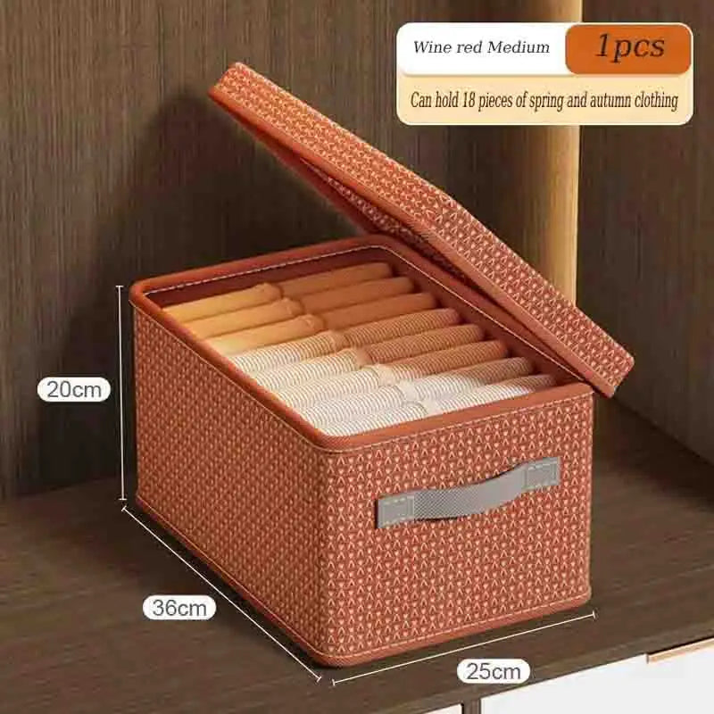 StorEase: Versatile Fabric Organizer Box