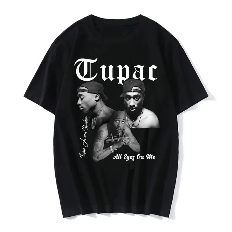 T-shirt Hip Hop Tupac Style Urbain