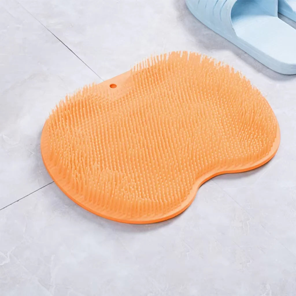 Silicone Spa Mat: 2-in-1 Back & Foot Massager