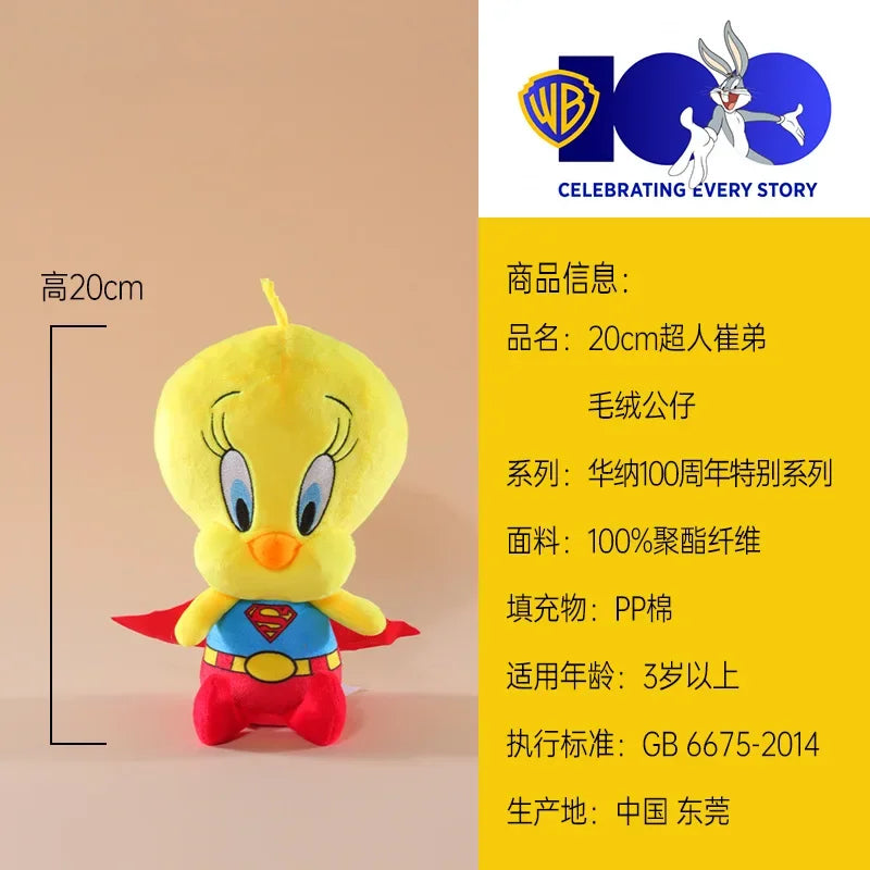 Looney 100th Superman Bugs Plush Toy