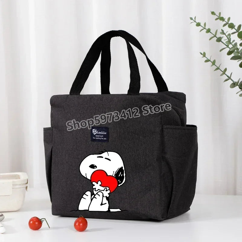 Snoopy's Insulated Bento Lunch Bag for Kids & Students