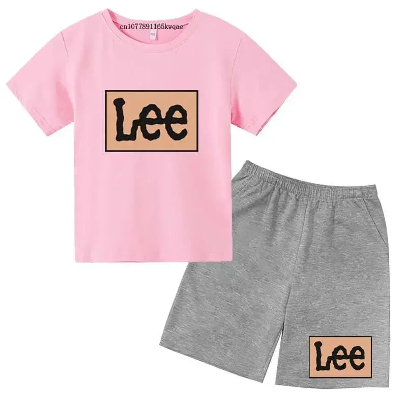 Été Enfant Style Décontracté - Ensemble 2pcs Mixte