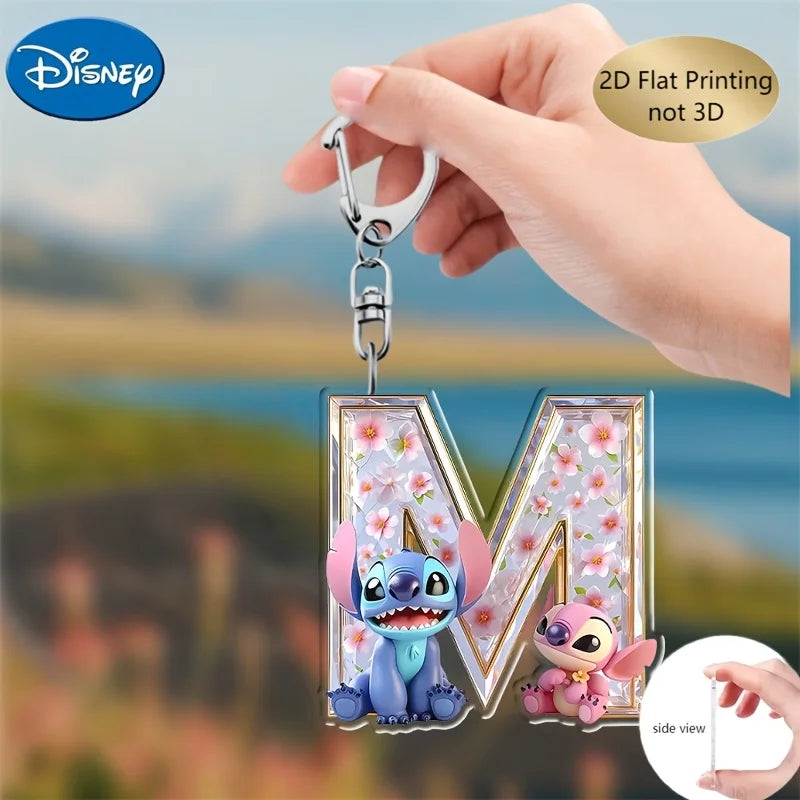 Lilo & Stitch Acrylic Keychain - Custom Name Gift