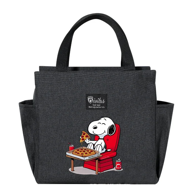 Snoopy's Insulated Bento Lunch Bag for Kids & Students