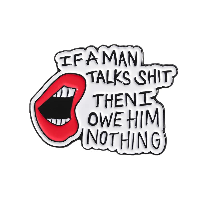 Broche Rock Swift : Bijou Émail Métal pour Fans Passionnés