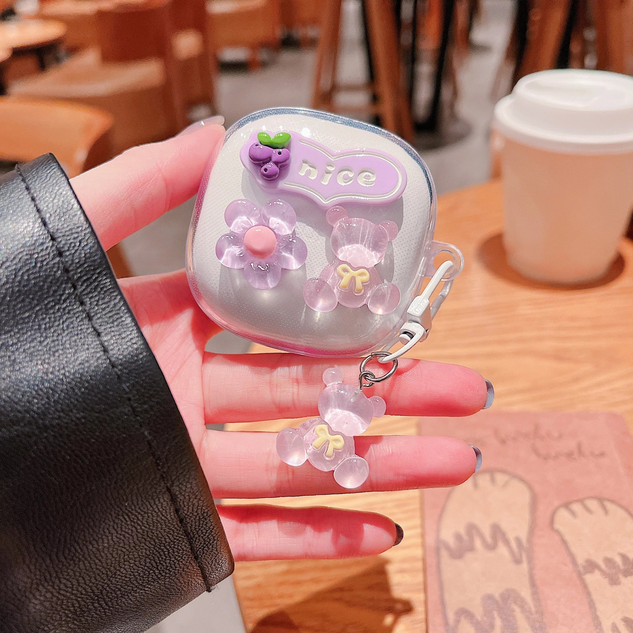 Cartoon Clear Case for Redmi Buds 6 & SE