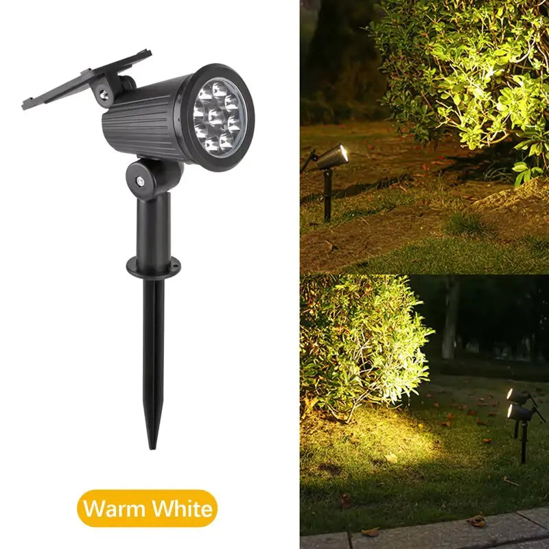 Solar LED Garden Lights - Adjustable & Waterproof