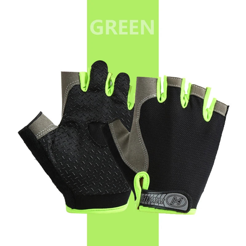 Gants de Cyclisme Demi-Doigts Respirants et Antidérapants