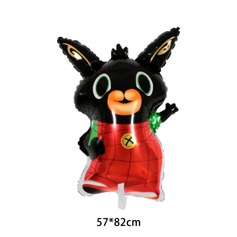 Fête Lapin Rouge et Noir