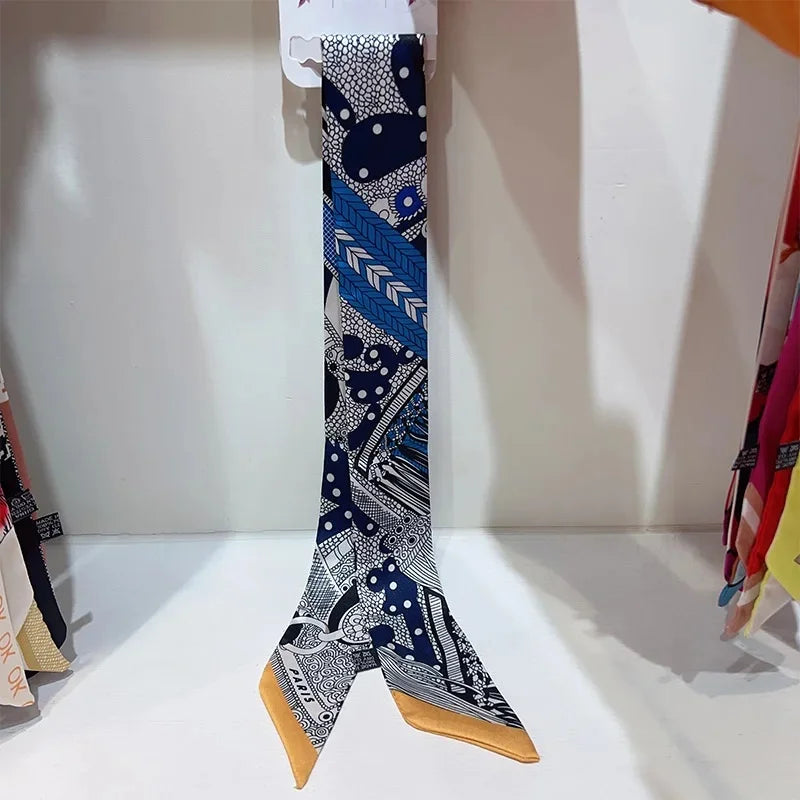 Poignée Élégante en Soie