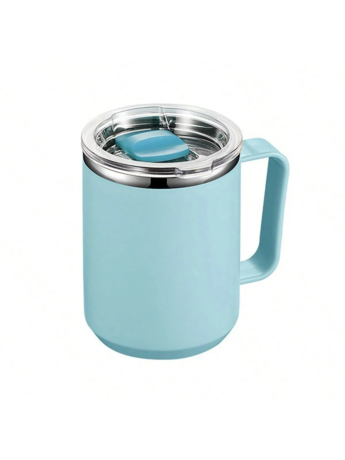 Leeseph Tasse Isolée Inox avec Couvercle Coulissant