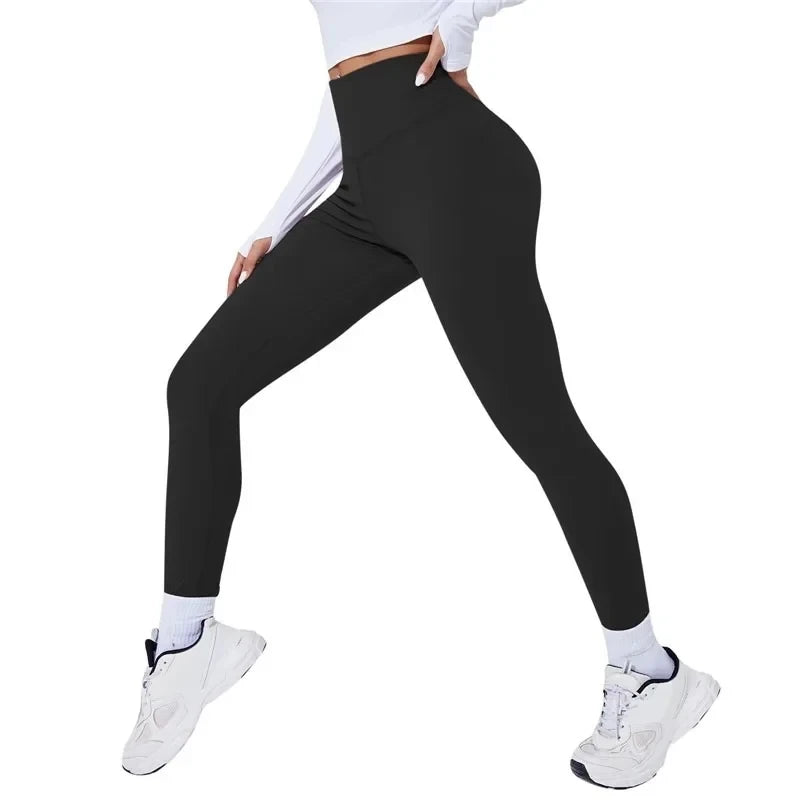Leggings Fitness Femme Taille Haute Push Up