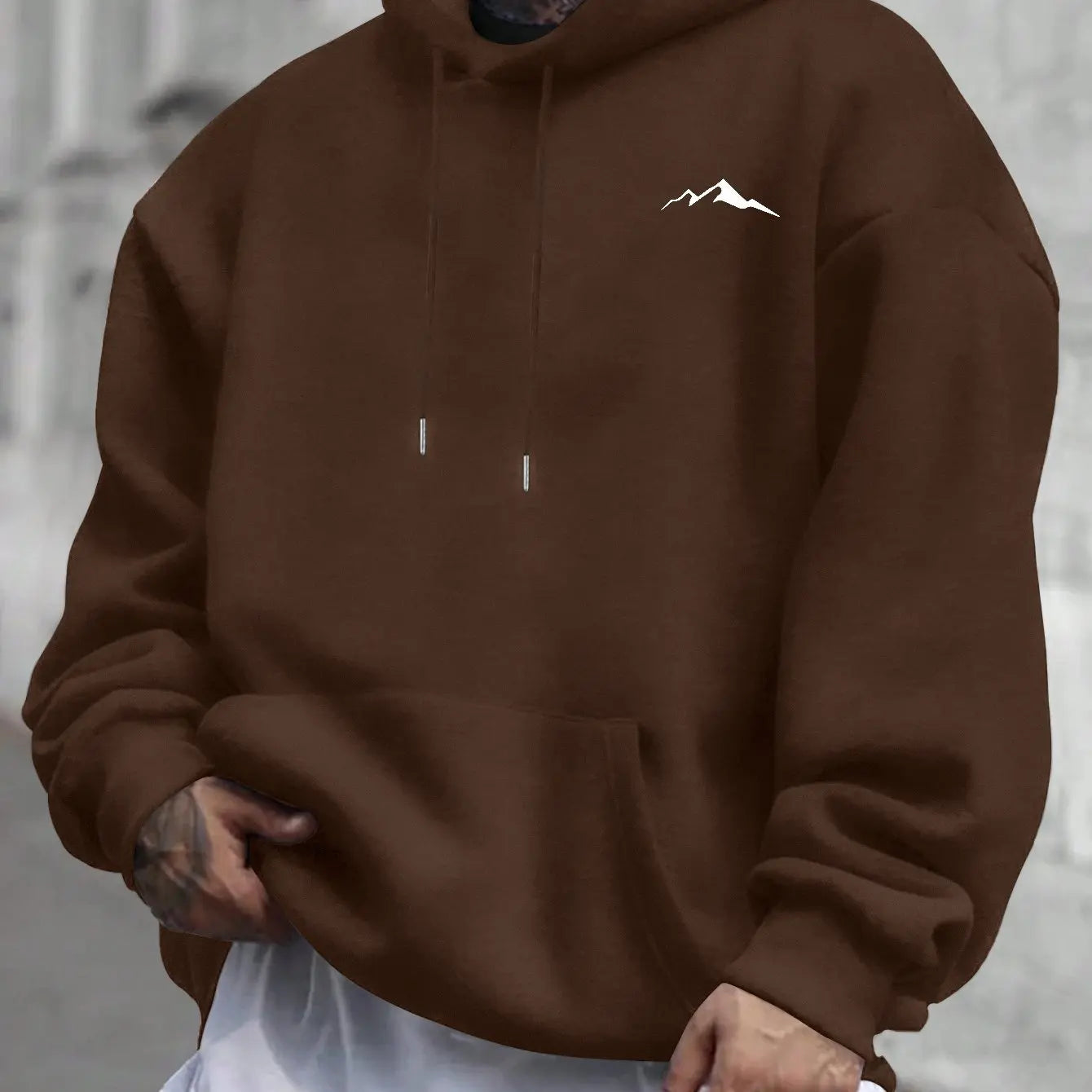 Hoodie Street Style Imprimé Homme