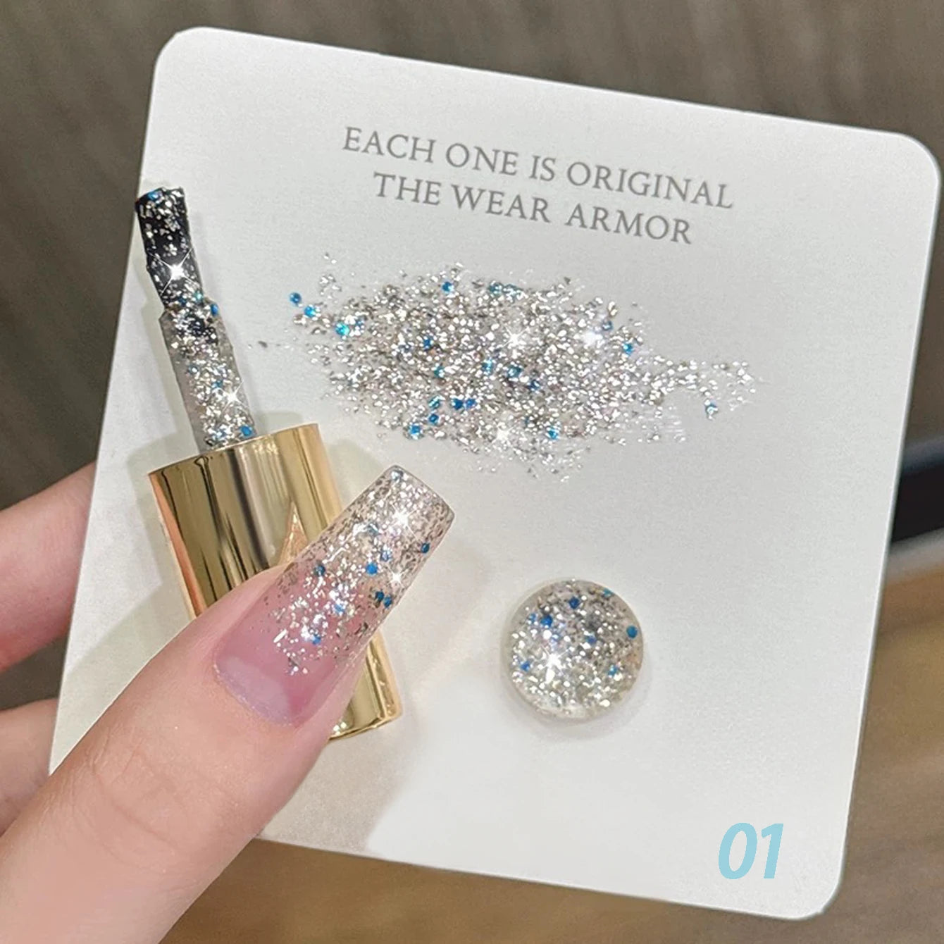 Vernis Gel Paillettes Mariage 12ml